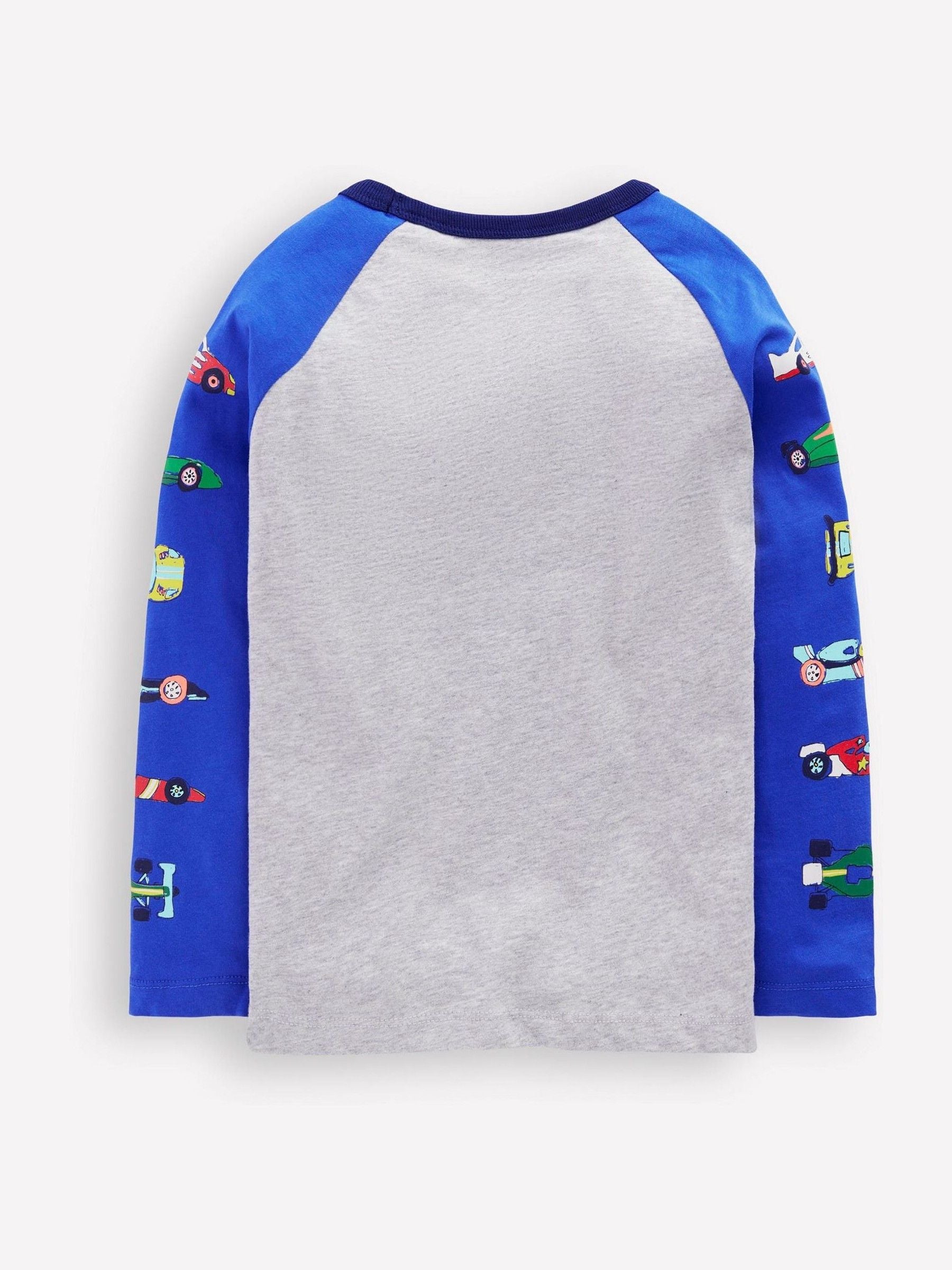 Dsiney Kidz - Boden Cream Printed Sleeve Raglan Top image 2