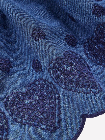 Boden Blue Heart Pretty Shirt Dress image 3
