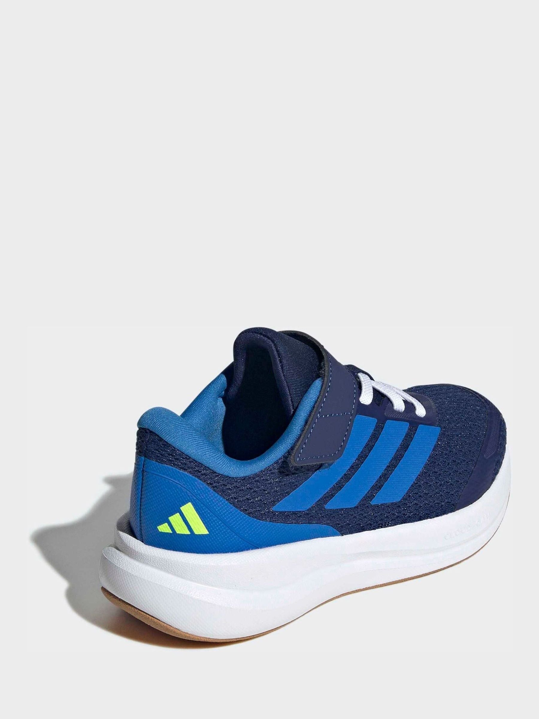 adidas Blue/White Runfalcon 6 Kids Trainers image 5