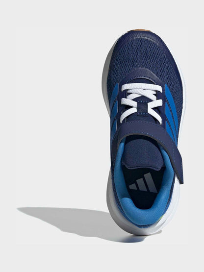 adidas Blue/White Runfalcon 6 Kids Trainers image 6