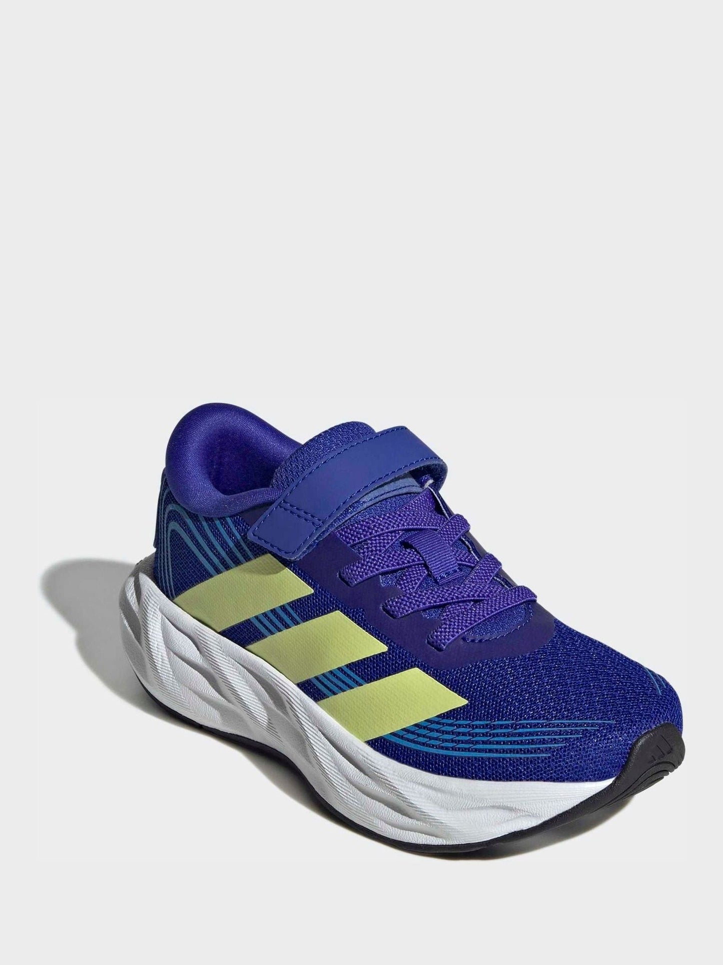 adidas Blue Galaxy 8 Kids Trainers image 1