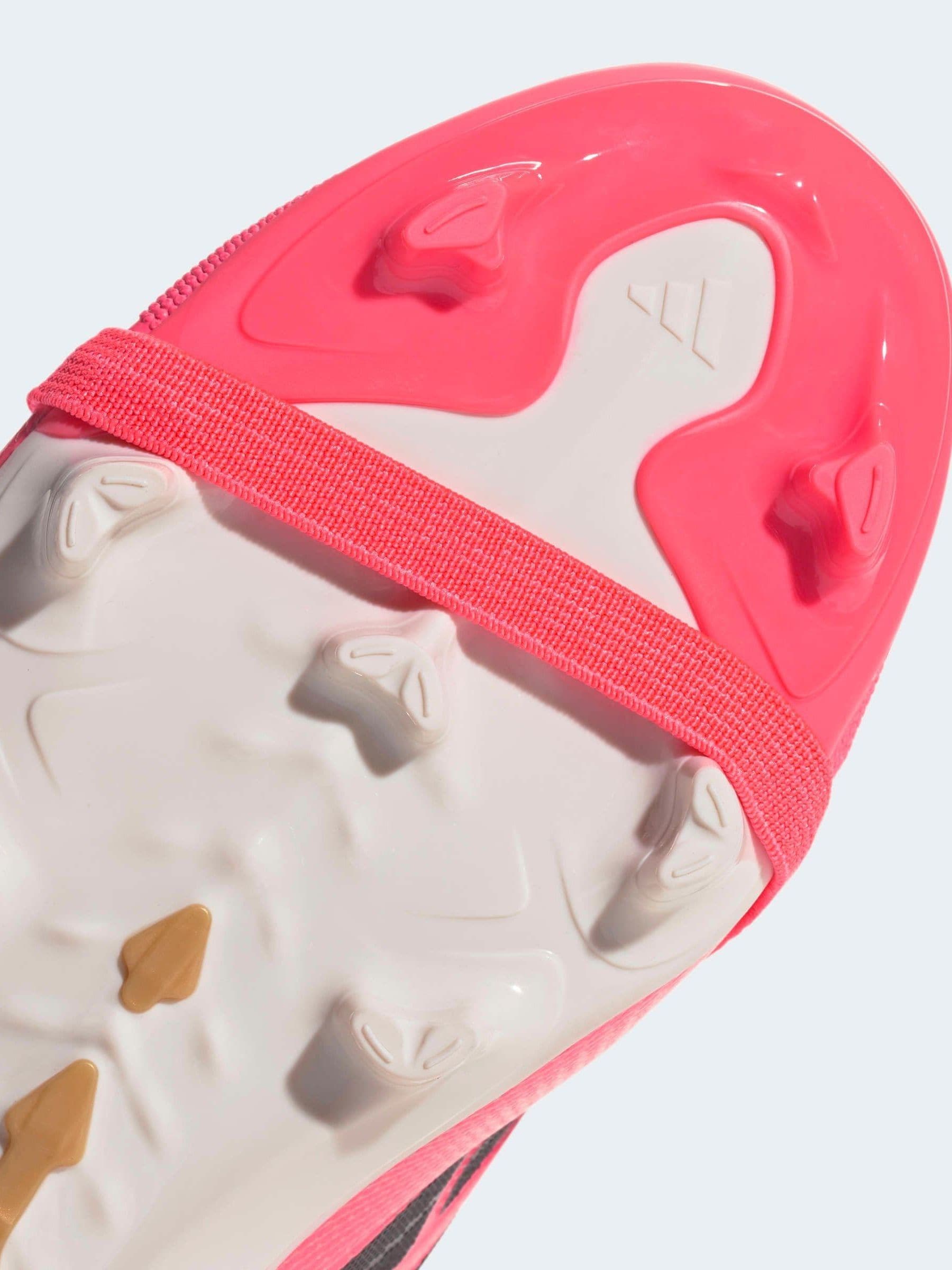 adidas Pink Predator League Fold-Over Tongue Firm Ground Boots image 8