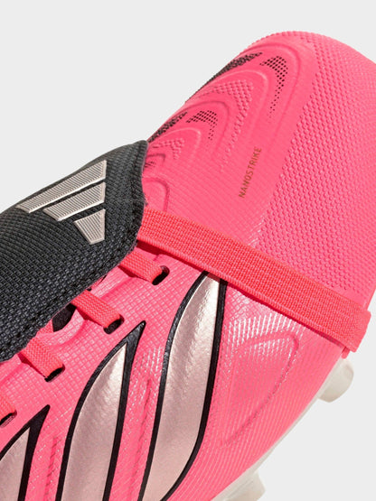 adidas Pink Predator League Fold-Over Tongue Firm Ground Boots image 9