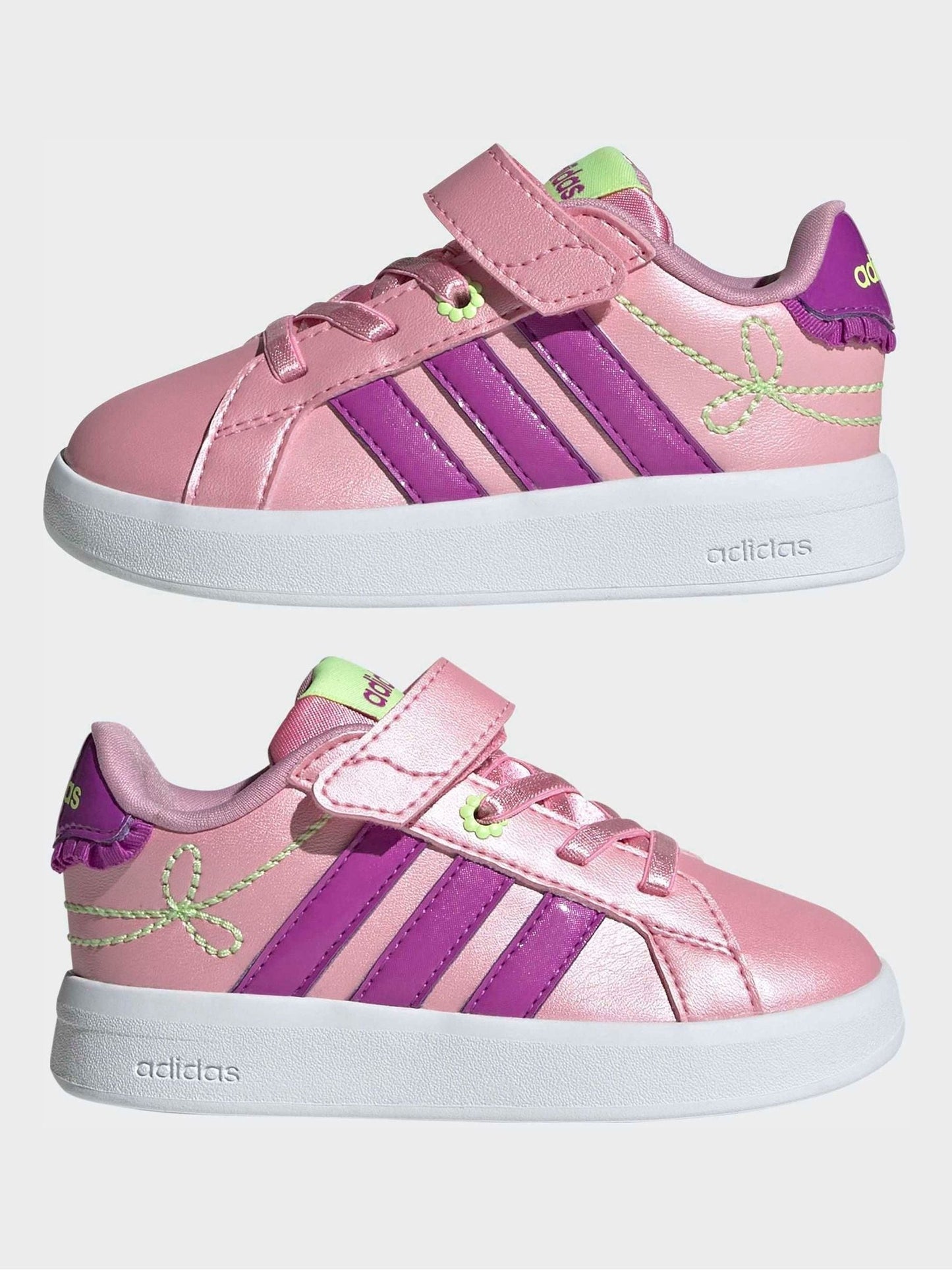 adidas Pink Grand Court 3.0 Trainers image 8
