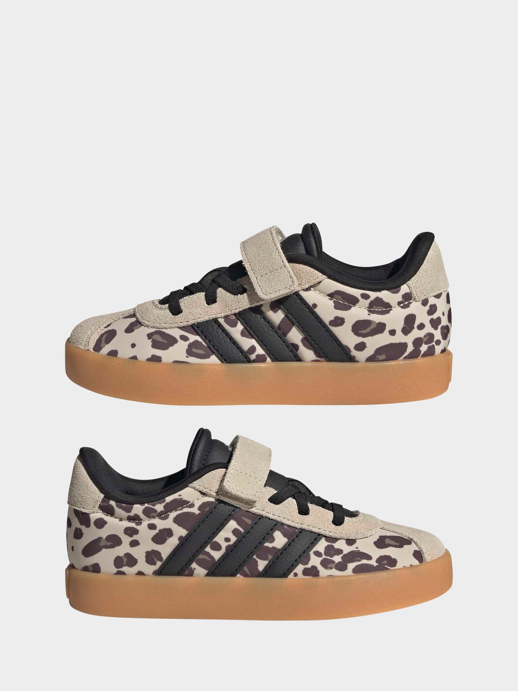adidas Leopard Print Vl Court 3.0 El Trainers image 10