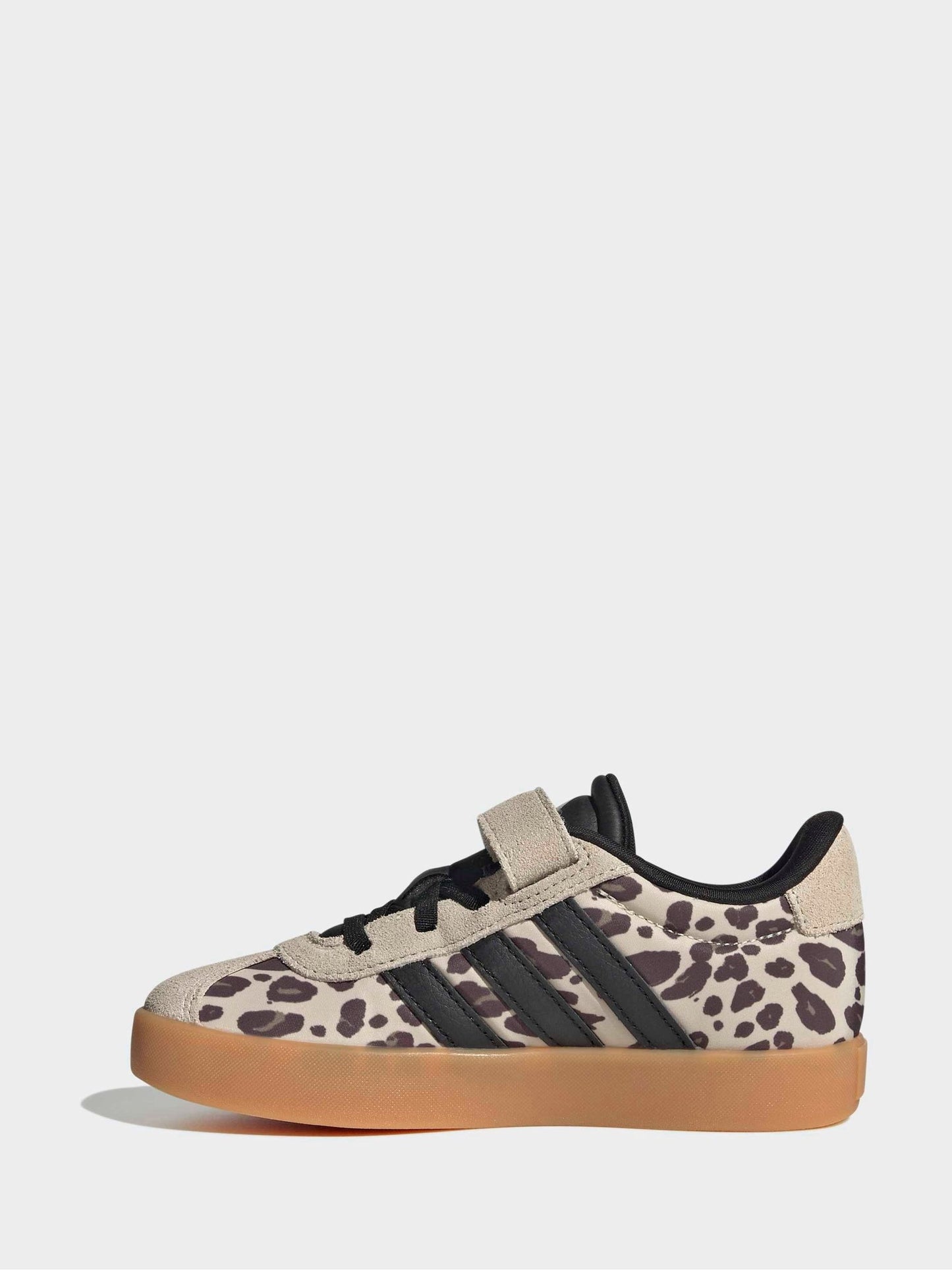 adidas Leopard Print Vl Court 3.0 El Trainers image 2