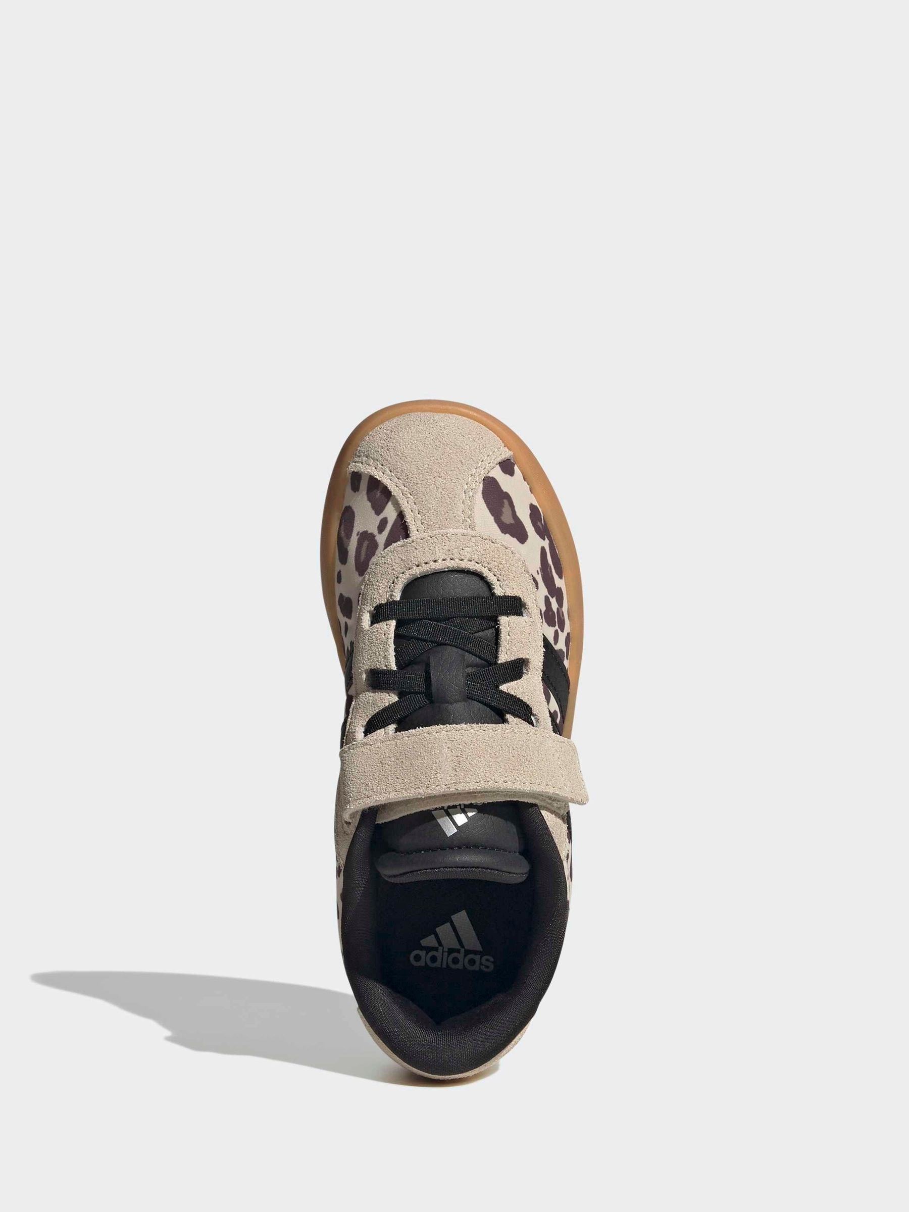adidas Leopard Print Vl Court 3.0 El Trainers image 5