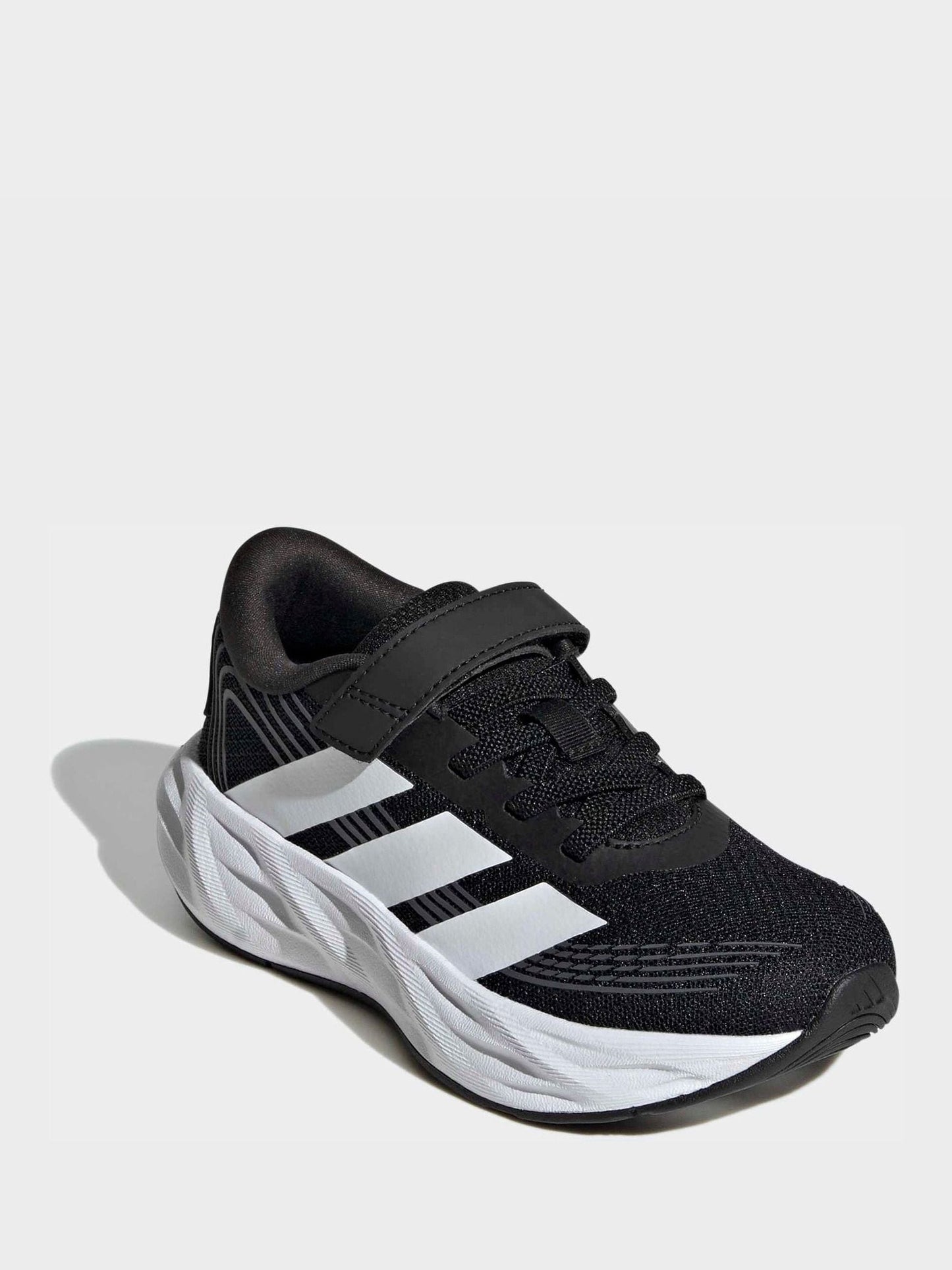 adidas Black/White Galaxy 8 Trainers image 1