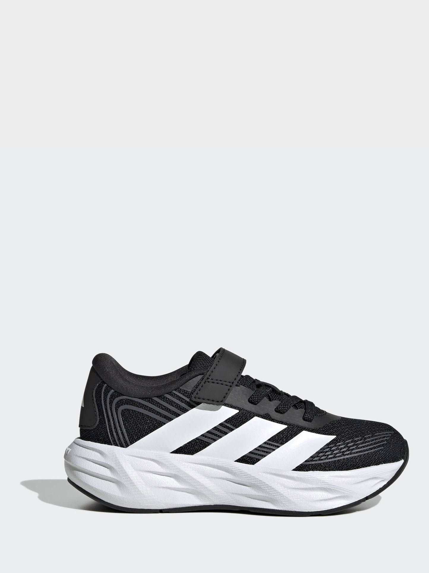 adidas Black/White Galaxy 8 Trainers image 2