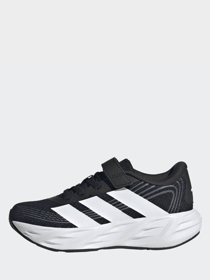 adidas Black/White Galaxy 8 Trainers image 3