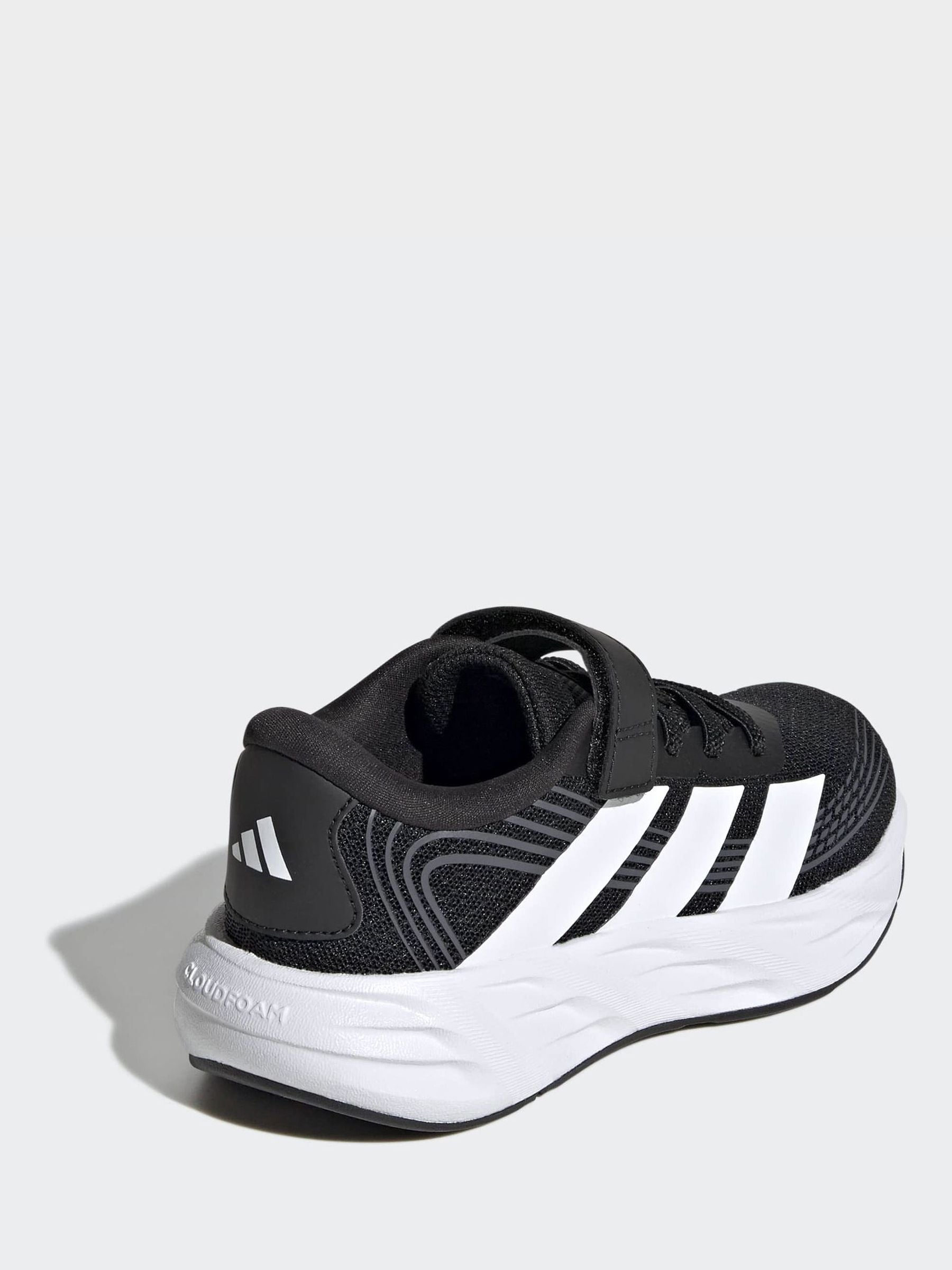 adidas Black/White Galaxy 8 Trainers image 5