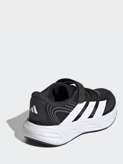 adidas Black/White Galaxy 8 Trainers image 5