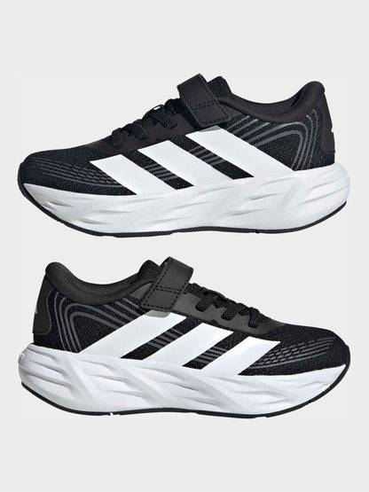adidas Black/White Galaxy 8 Trainers image 8