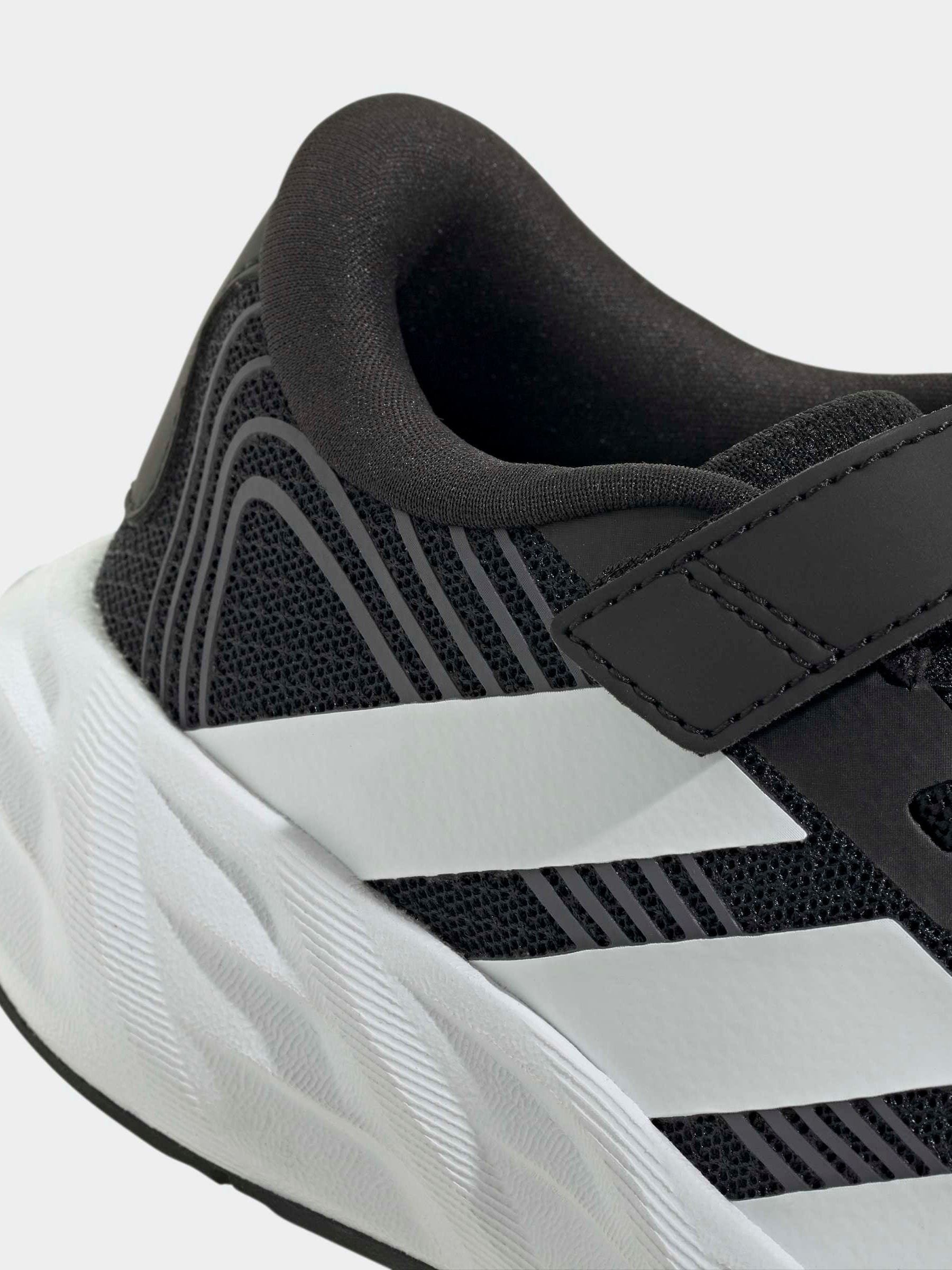 adidas Black/White Galaxy 8 Trainers image 9