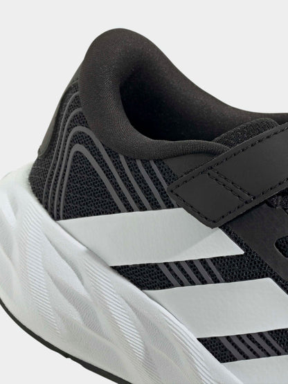adidas Black/White Galaxy 8 Trainers image 9
