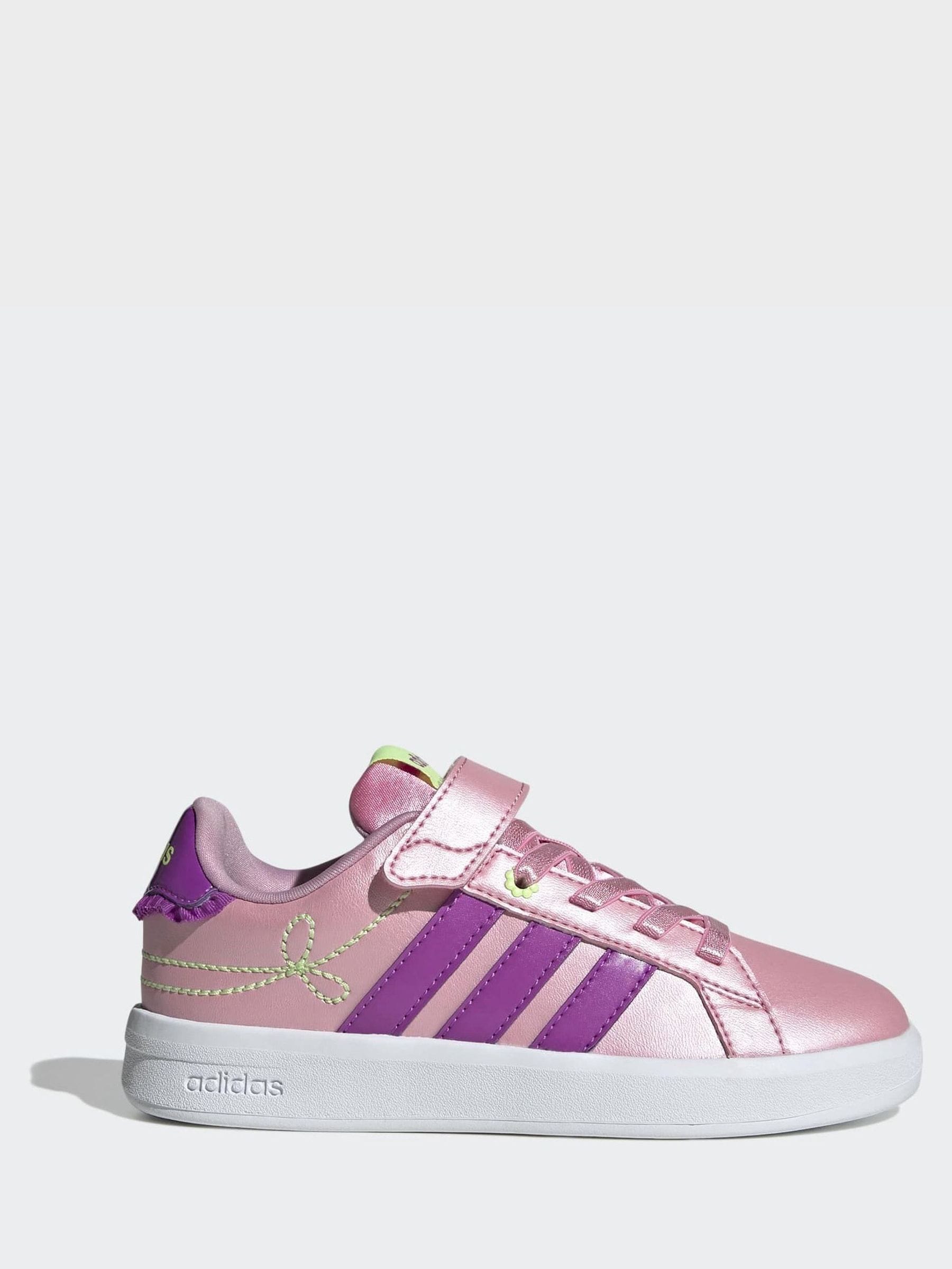adidas Pink Grand Court 3.0 Trainers image 3