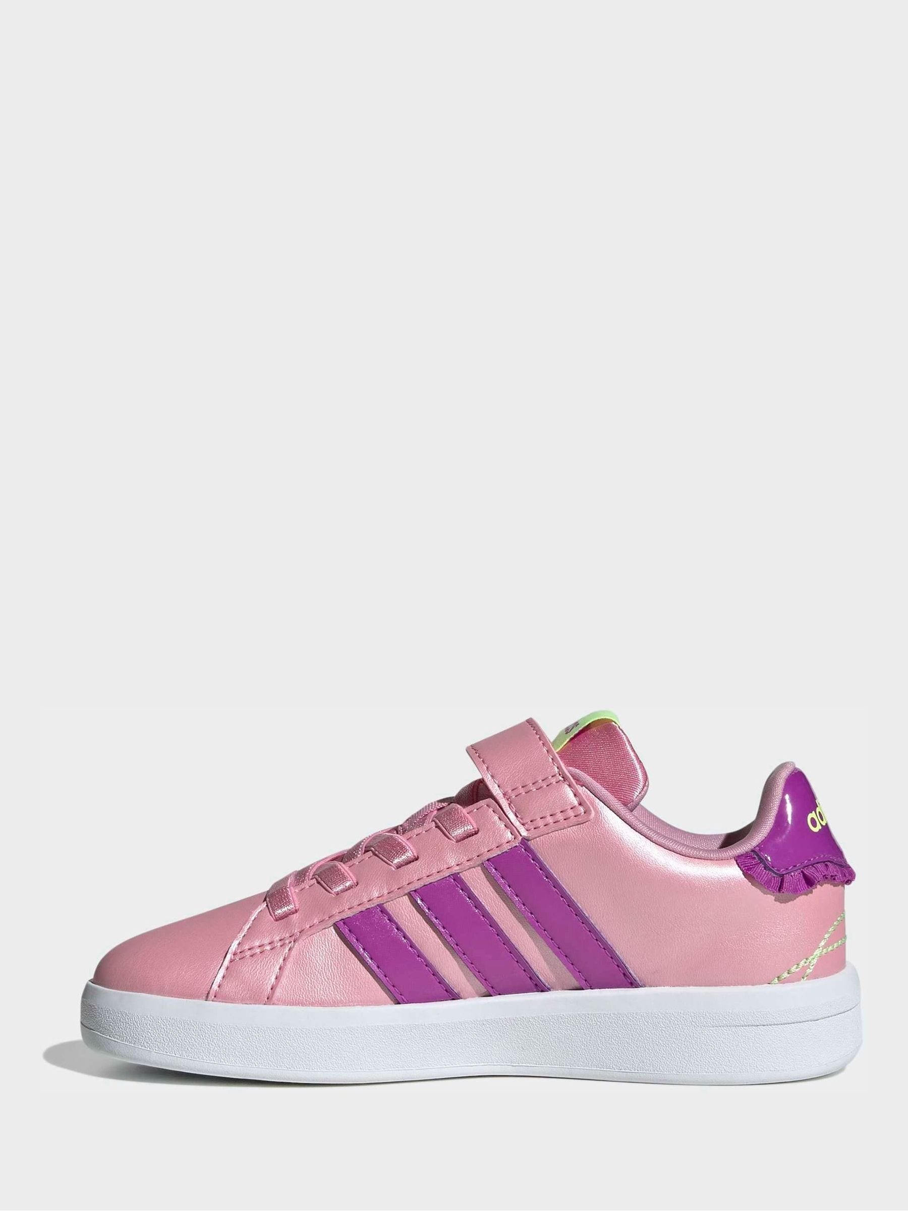 adidas Pink Grand Court 3.0 Trainers image 4