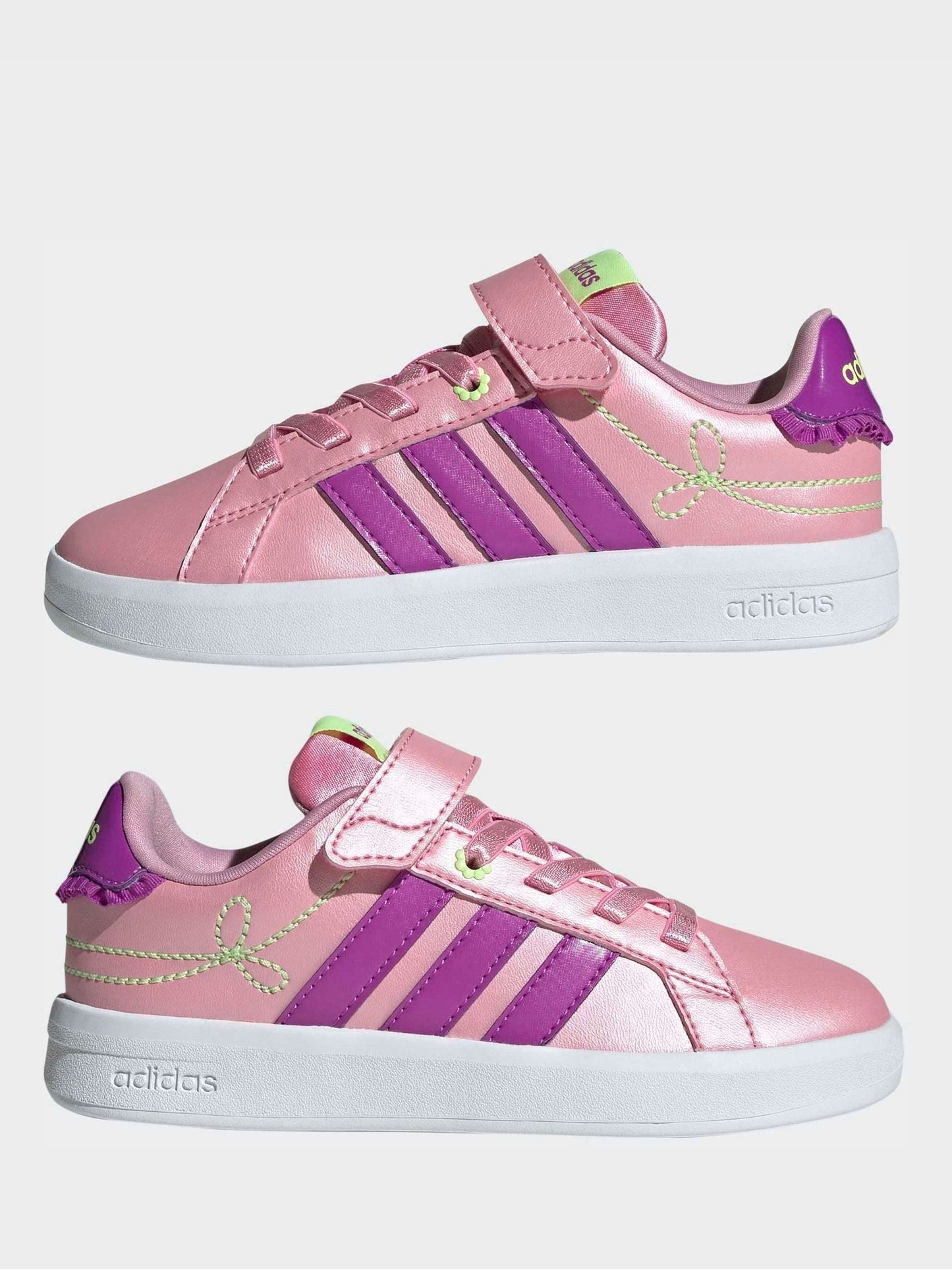 adidas Pink Grand Court 3.0 Trainers image 5