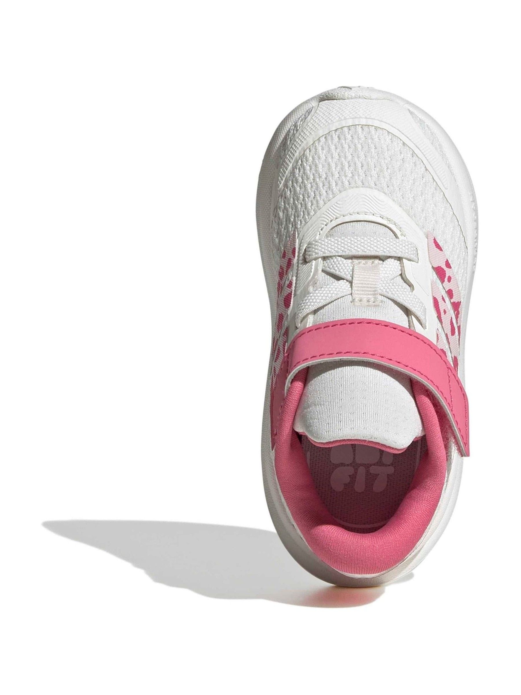 adidas White/Animal Runfalcon 6 El Trainers image 5
