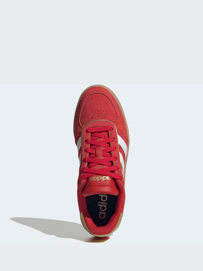 adidas Red Breaknet Sleek Junior Trainers image 4