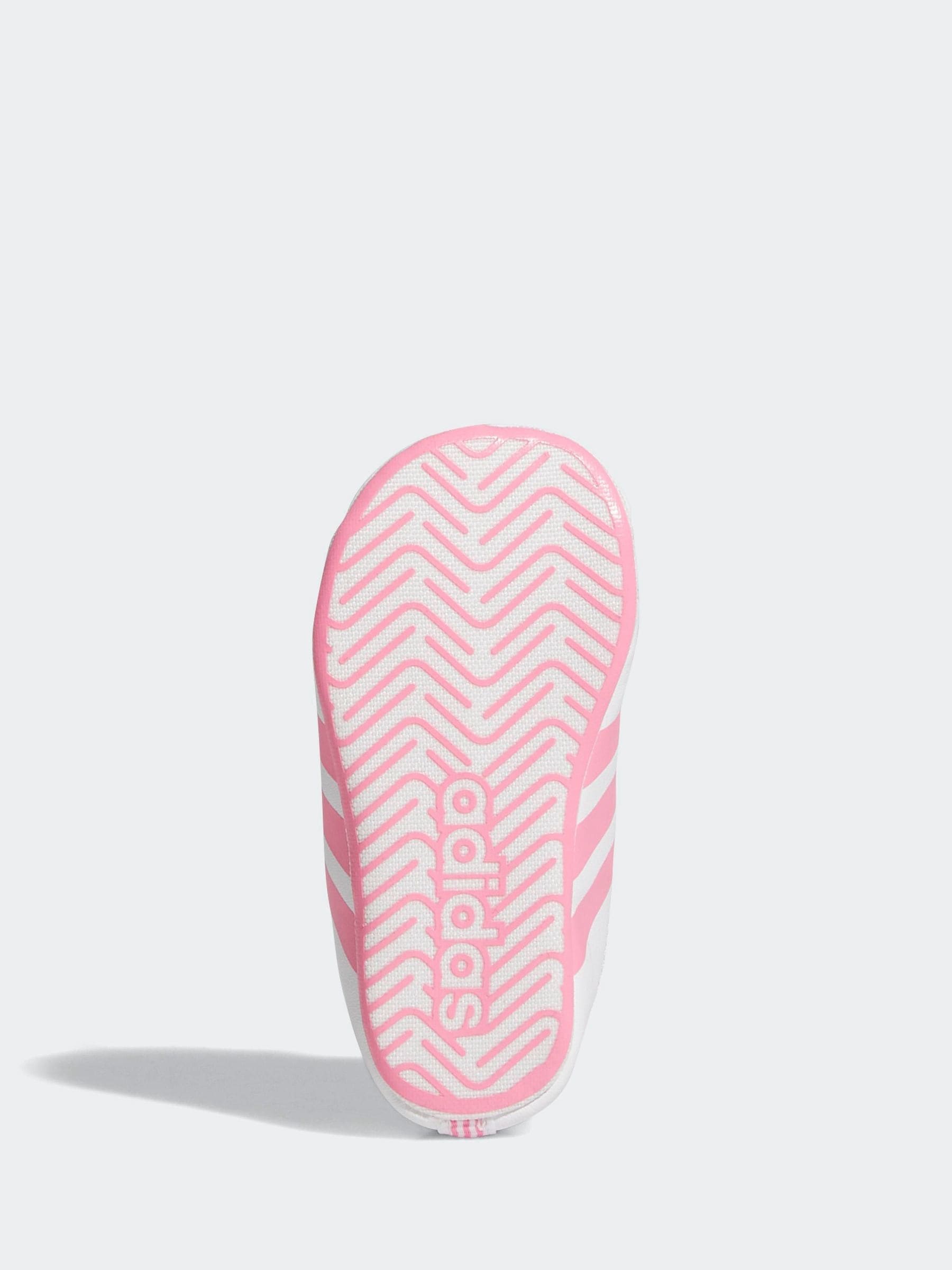 adidas White Grand Court Crib Trainers image 3
