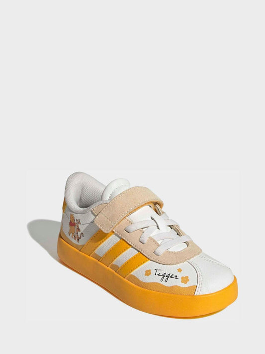 adidas White VL Court Winnie The Pooh Trainers image 1