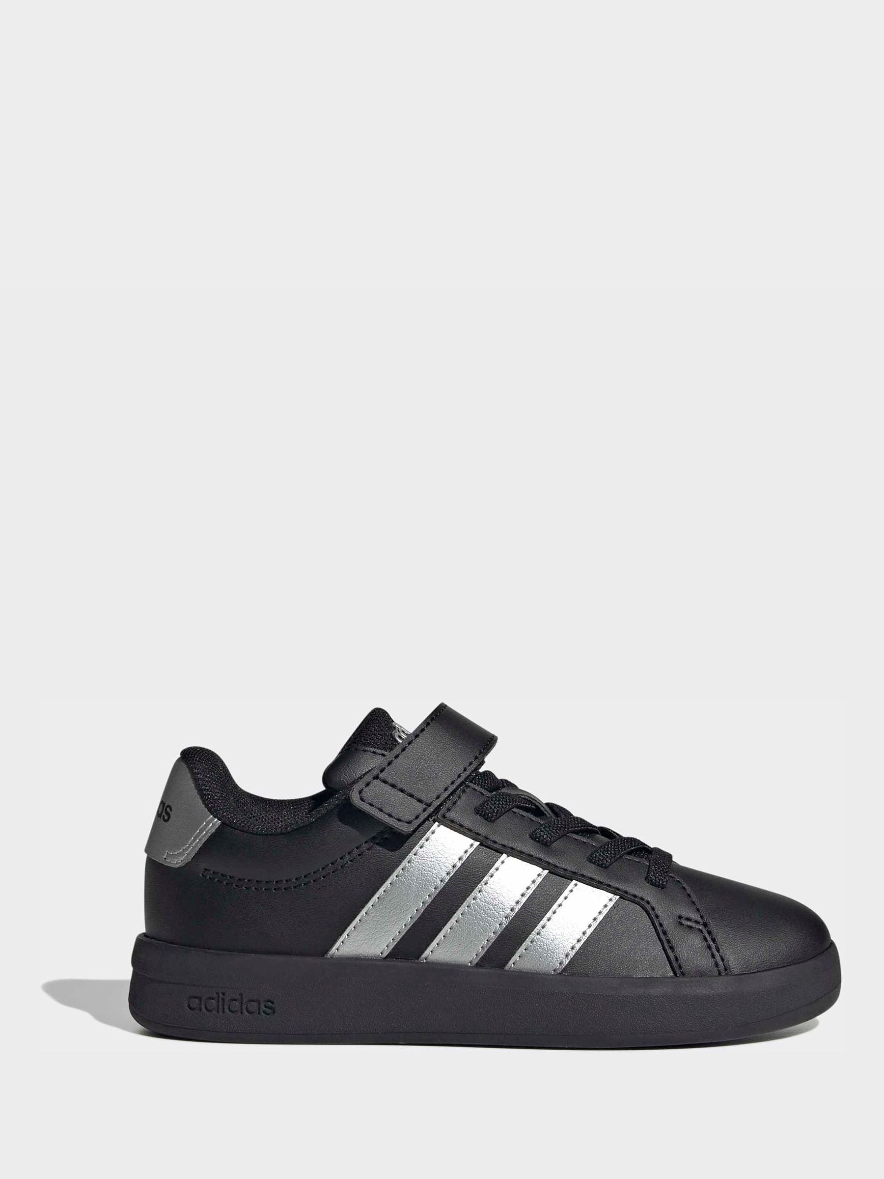 adidas Black Grand Court 3.0 El Trainers image 2