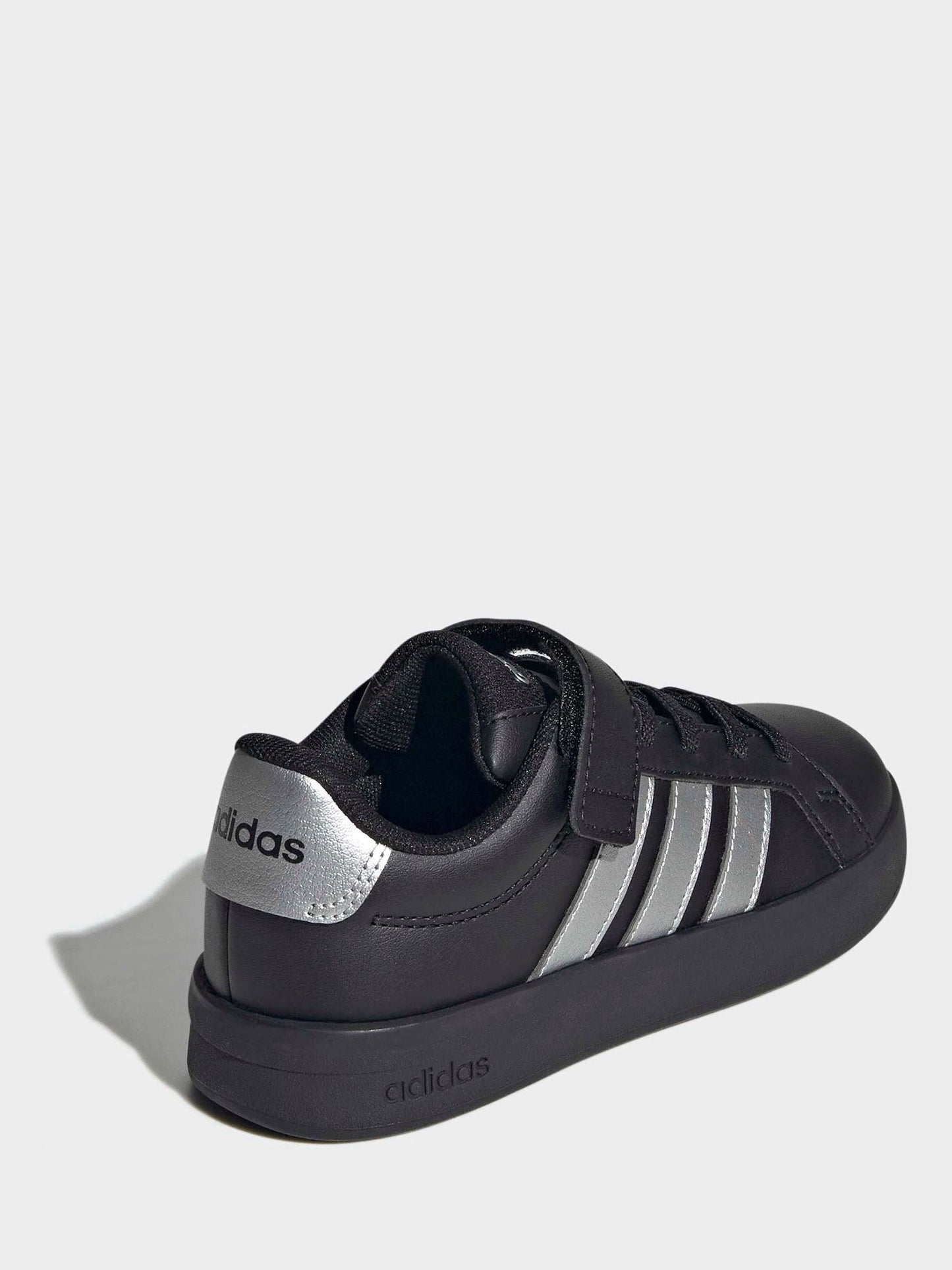 adidas Black Grand Court 3.0 El Trainers image 4