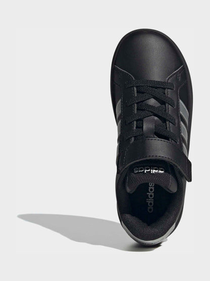 adidas Black Grand Court 3.0 El Trainers image 5