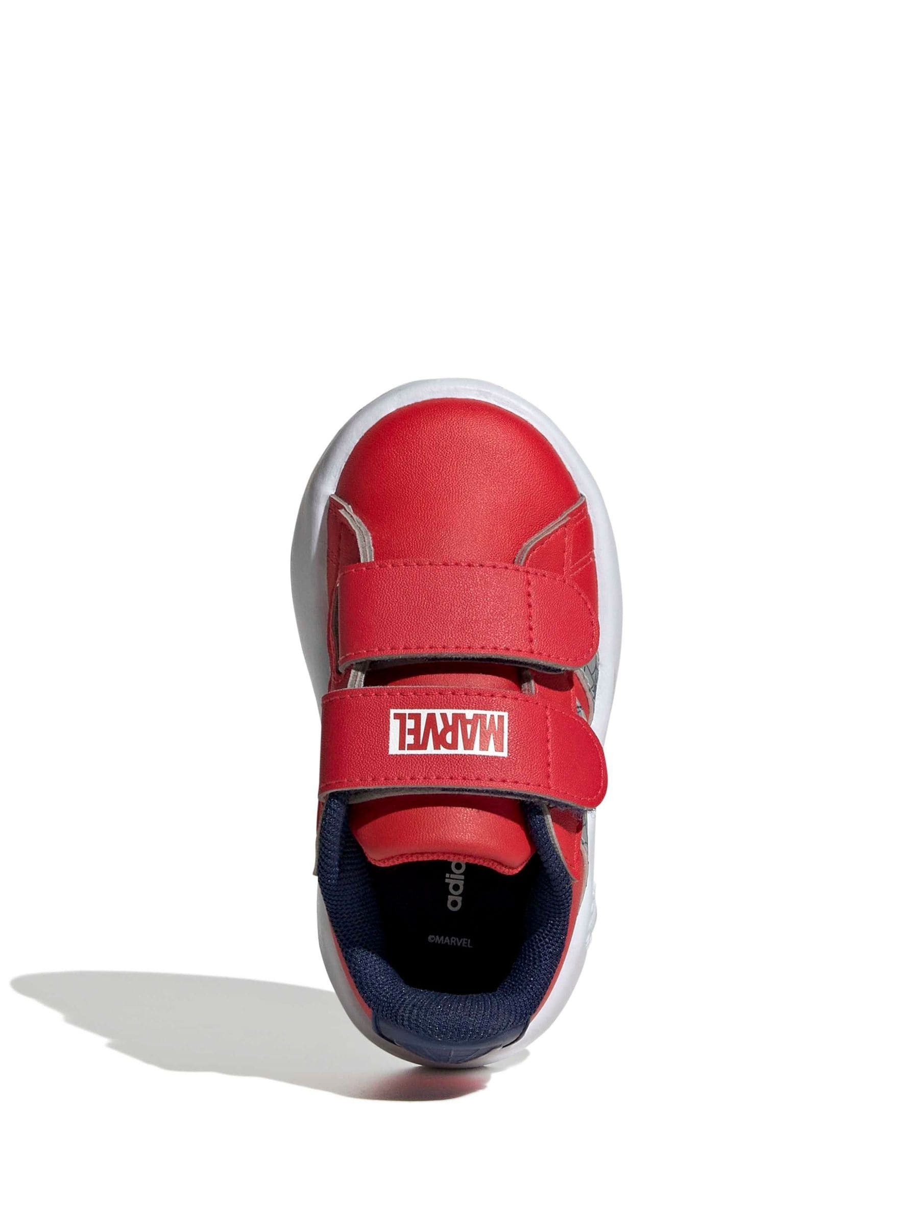 adidas Red Grand Court Spider-Man Cf Trainers image 5