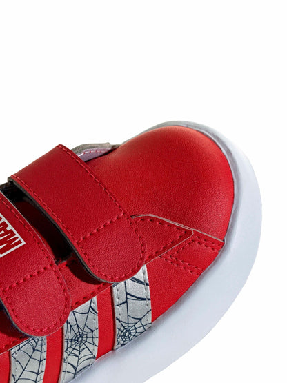 adidas Red Grand Court Spider-Man Cf Trainers image 7