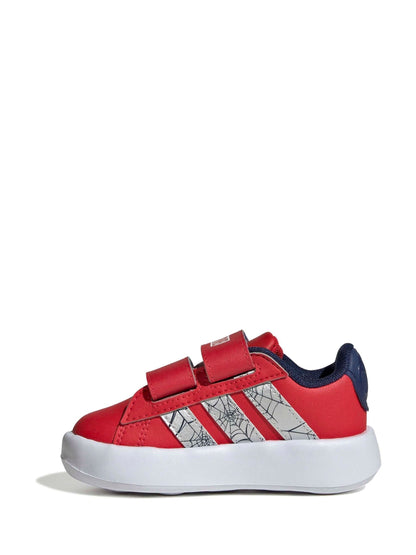 adidas Red Grand Court Spider-Man Cf Trainers image 8