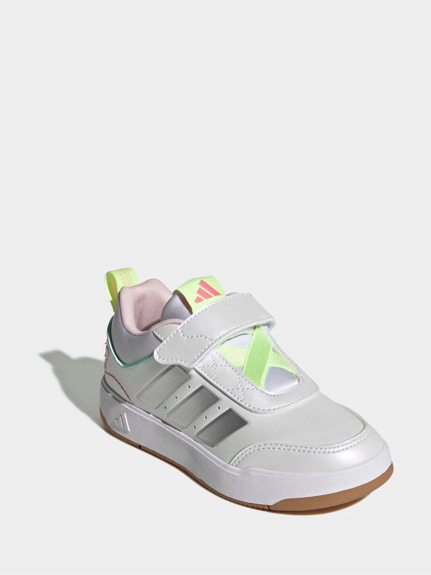 adidas White Tensaur Sport 3.0 AC Trainers image 3