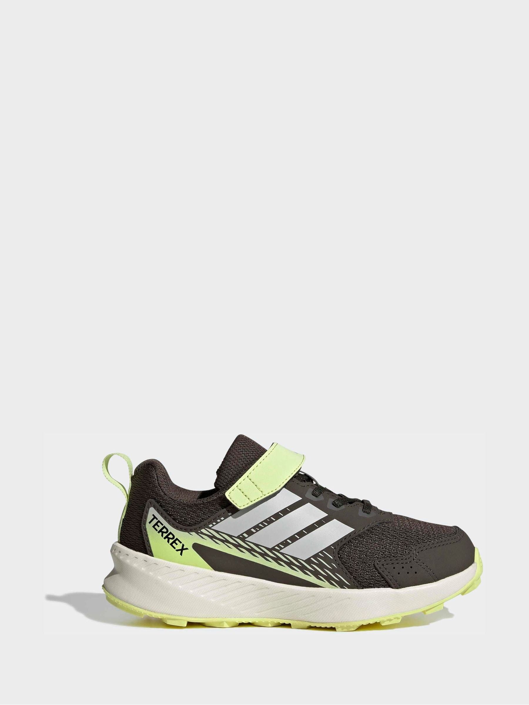 adidas Green Terrex Tracefinder Kids Trainers image 1