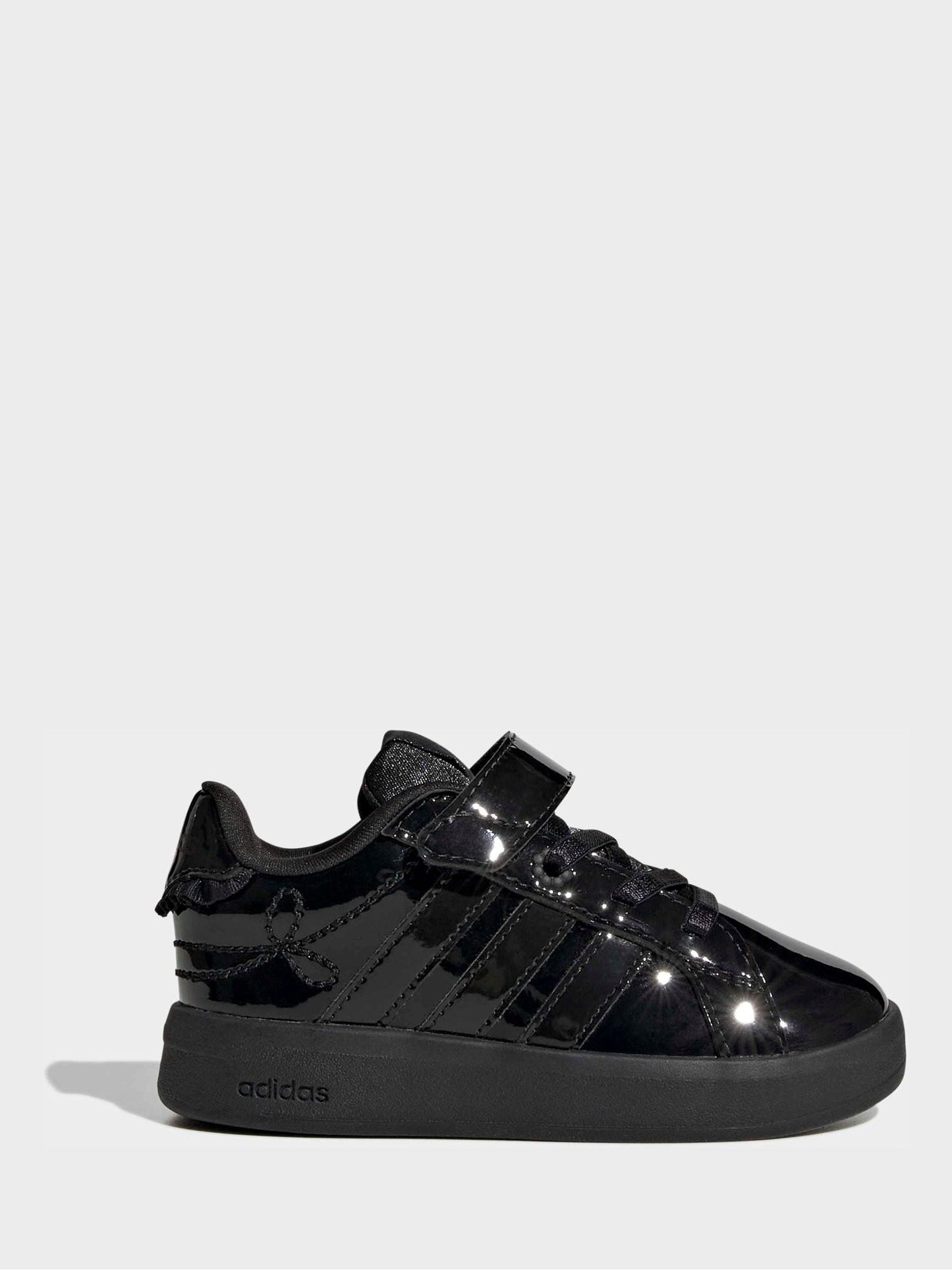 adidas Black Grand Court 3.0 Trainers image 2