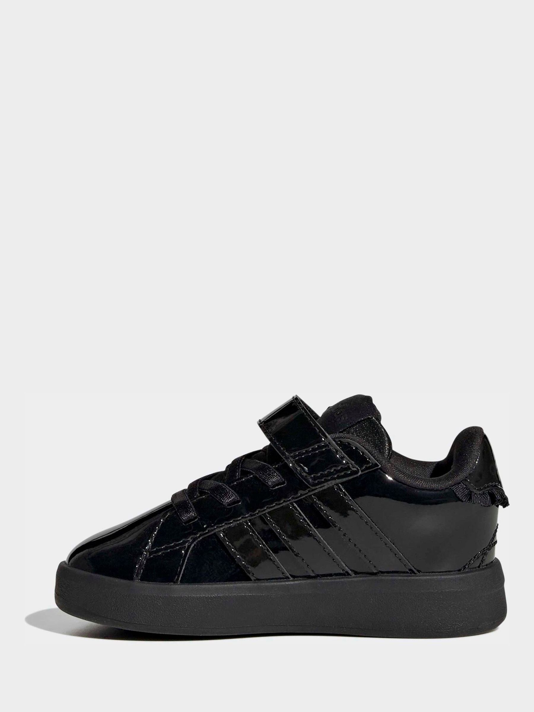 adidas Black Grand Court 3.0 Trainers image 4