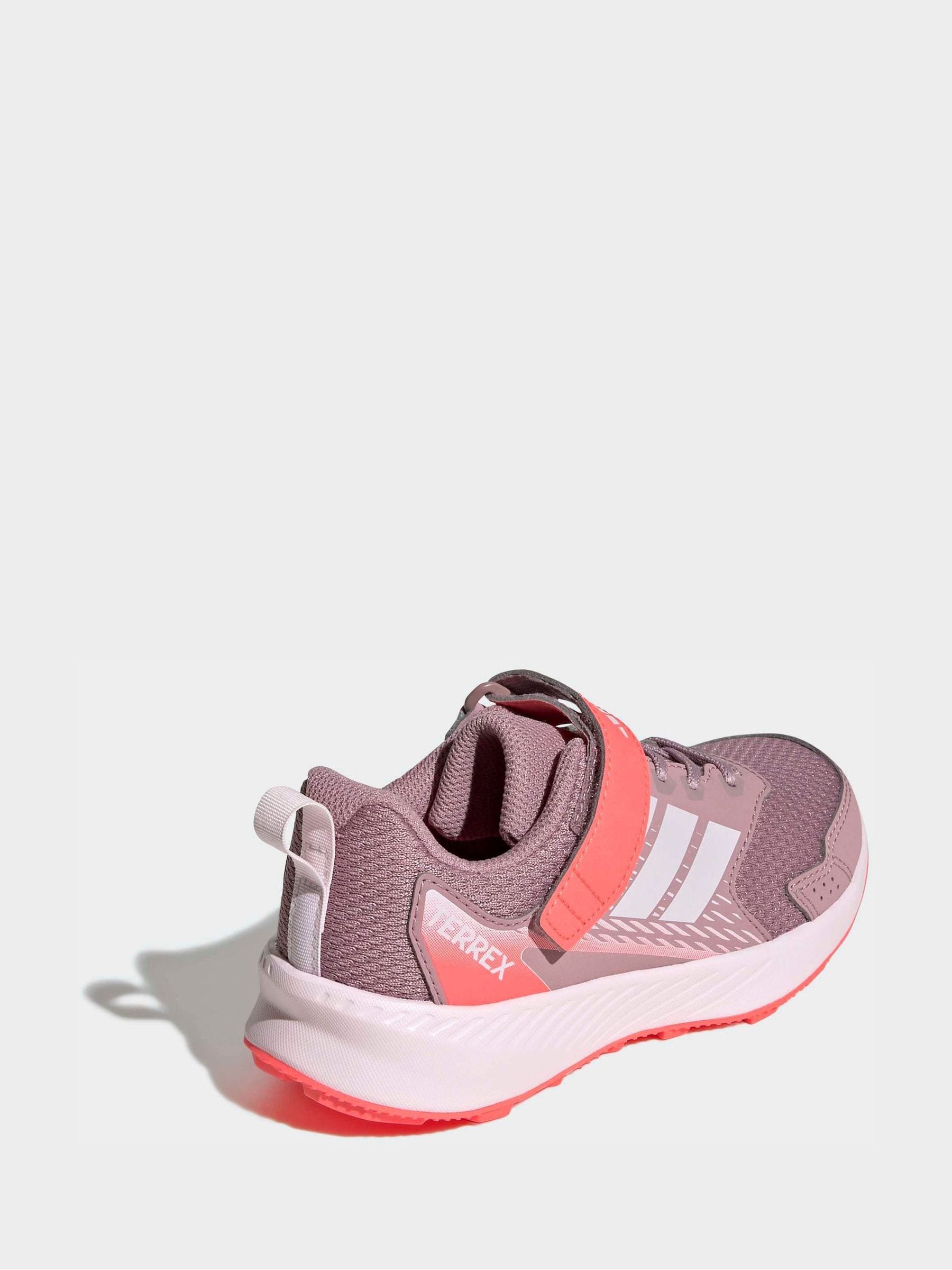 adidas Purple Terrex Tracefinder Kids Trainers image 3