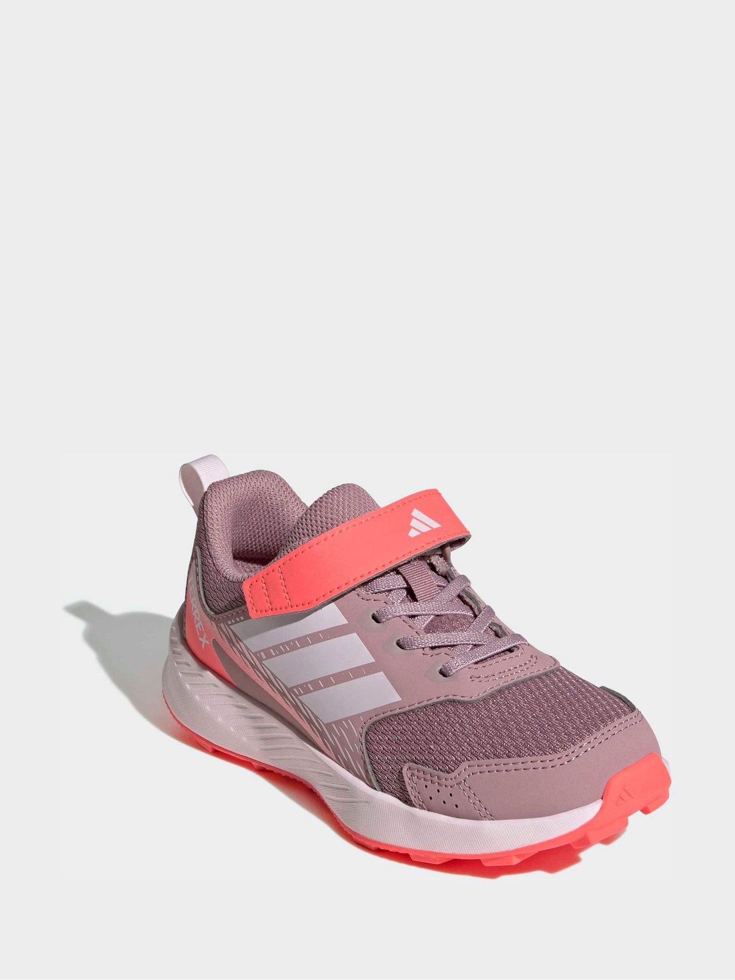 adidas Purple Terrex Tracefinder Kids Trainers image 4