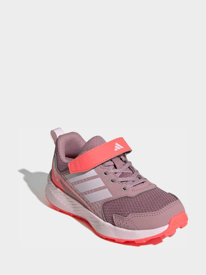 adidas Purple Terrex Tracefinder Kids Trainers image 4