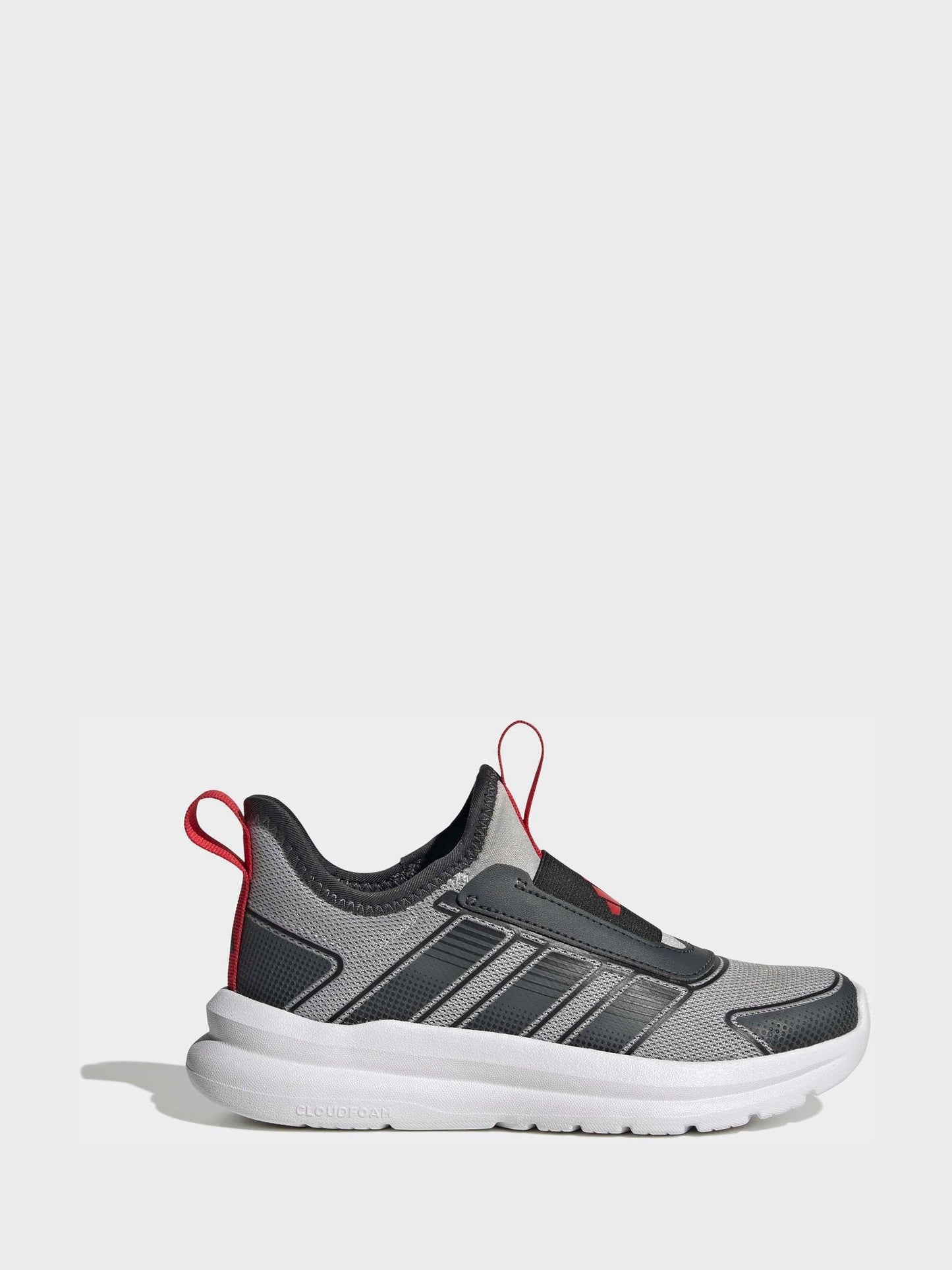 adidas Grey/Red Tensaur Comfort Trainers image 2