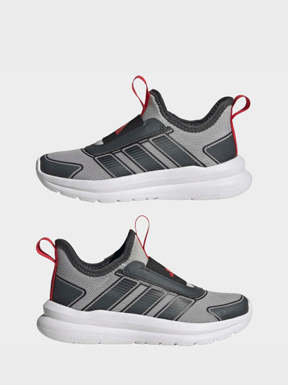 adidas Grey/Red Tensaur Comfort Trainers image 3
