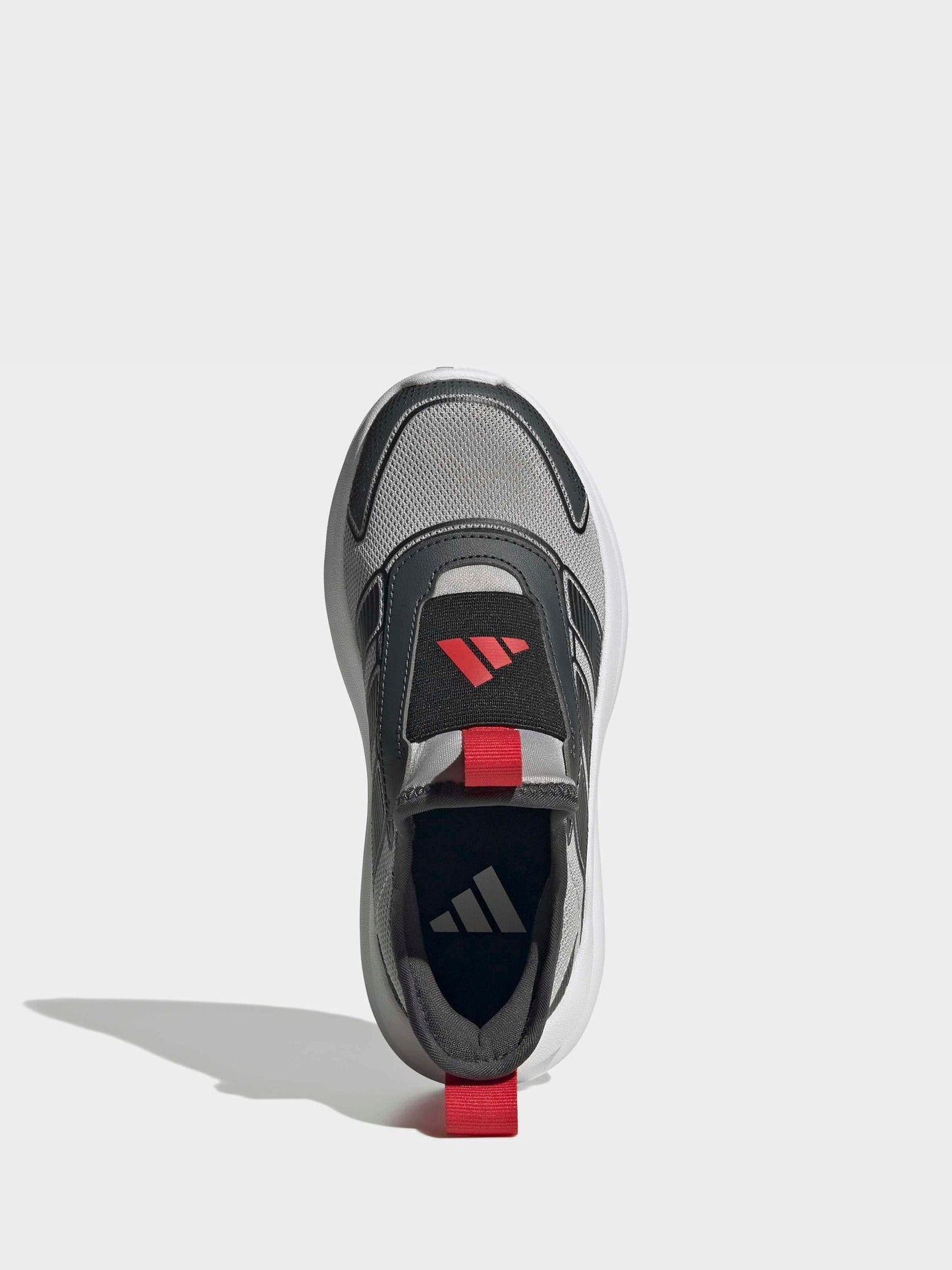 adidas Grey/Red Tensaur Comfort Trainers image 5