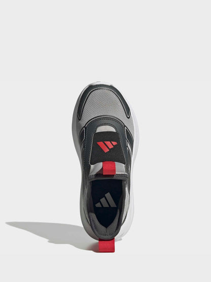 adidas Grey/Red Tensaur Comfort Trainers image 5