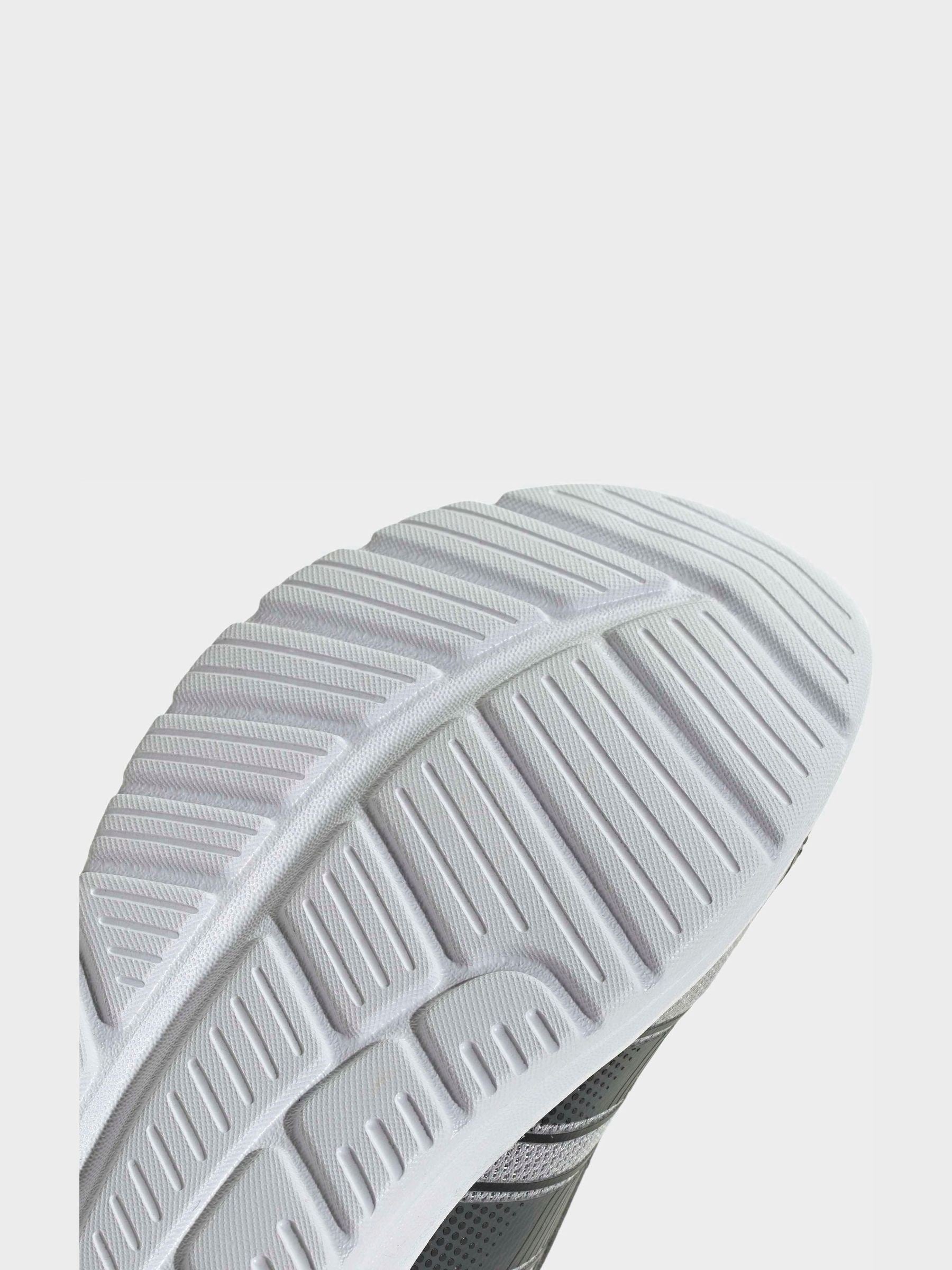 adidas Grey/Red Tensaur Comfort Trainers image 6