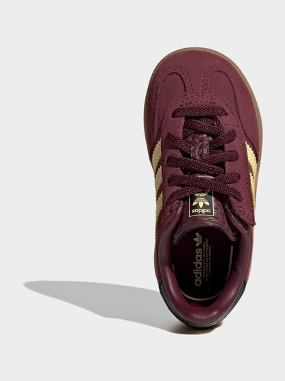 Dsiney Kidz - adidas Originals Red Gazelle Indoor Trainers image 7