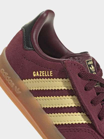 Dsiney Kidz - adidas Originals Red Gazelle Indoor Trainers image 9