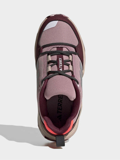 adidas Purple Terrex Ax4r Hiking Kids Trainers image 6