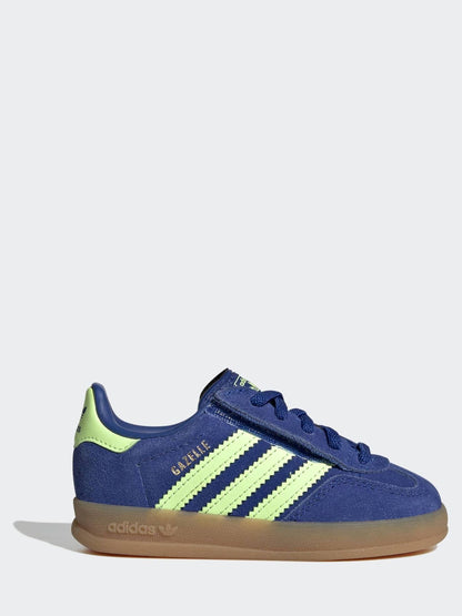 Dsiney Kidz - adidas Originals Blue Gazelle Indoor Trainers image 1