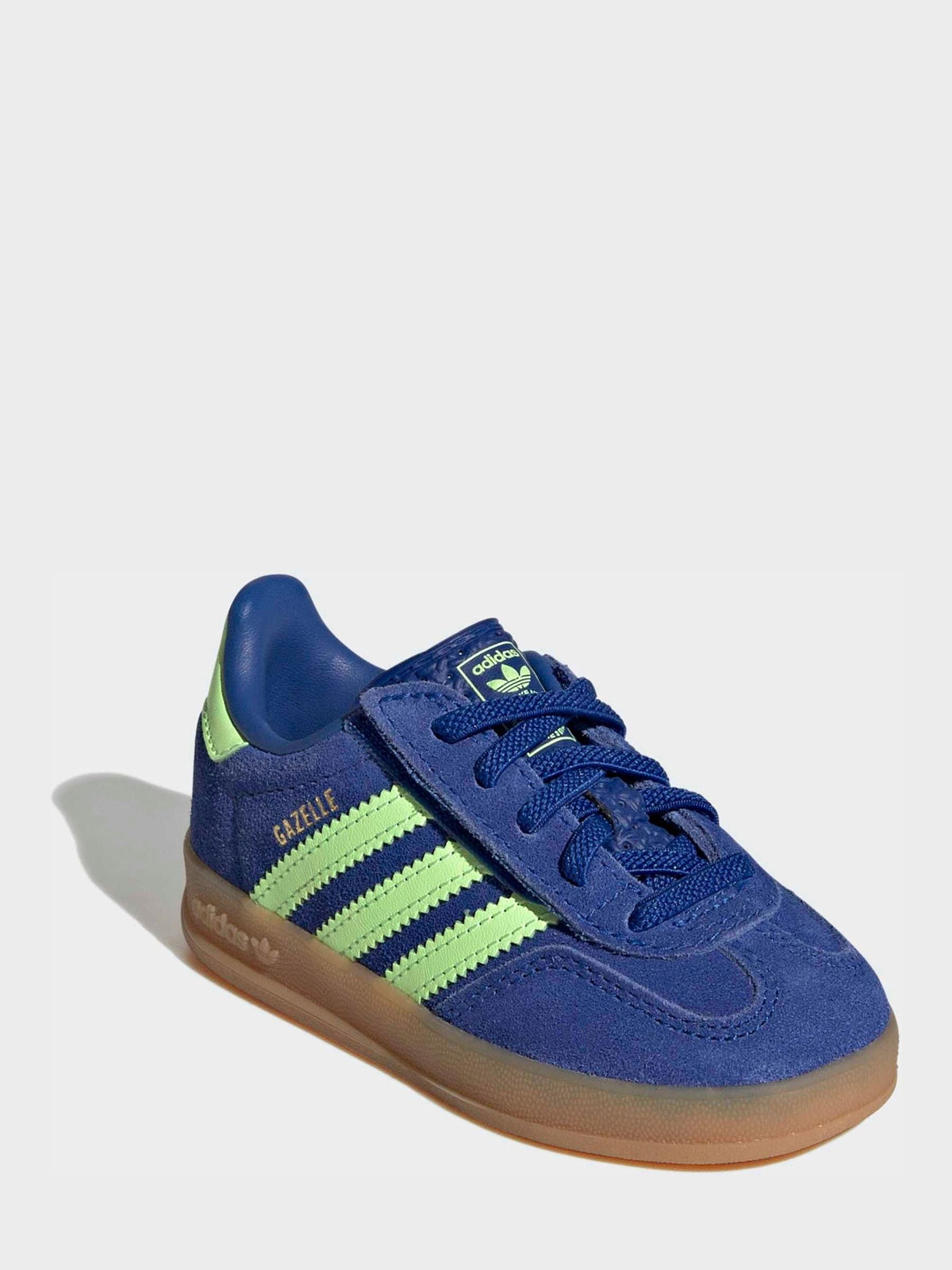 Dsiney Kidz - adidas Originals Blue Gazelle Indoor Trainers image 3