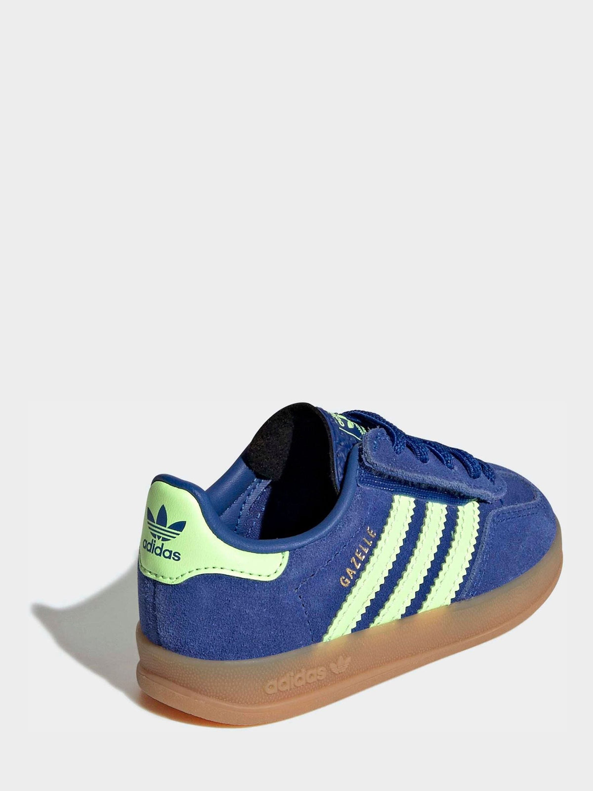 Dsiney Kidz - adidas Originals Blue Gazelle Indoor Trainers image 4